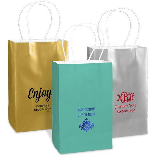 Personalized Design Your Own Medium Twisted Handled Bags
